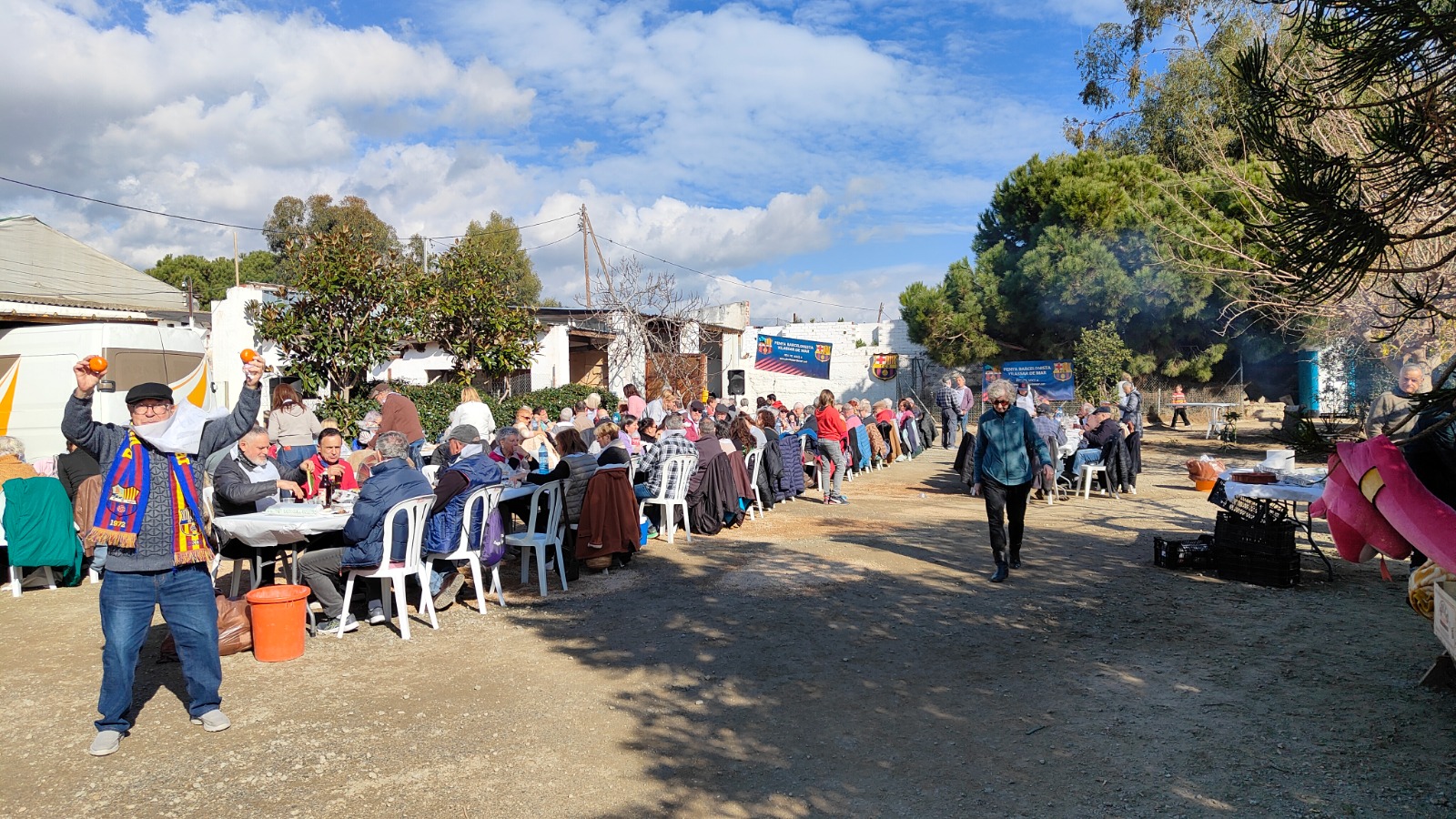 Gran Calçotada Anual de la Penya Barcelonista Vilassar de Mar