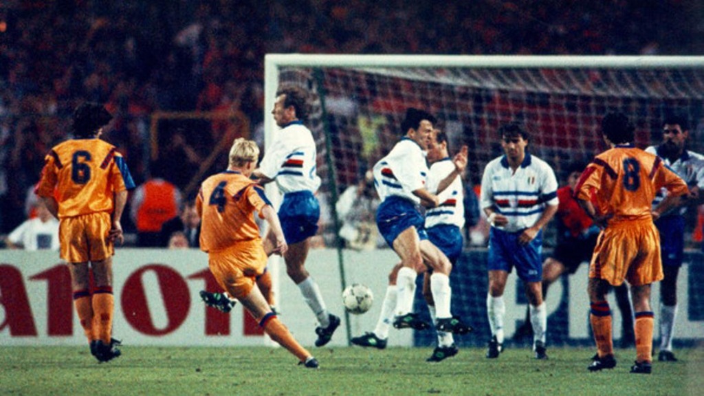 El gol de Ronald Koeman a la final de Wembley 1992 - Primera Copa d'Europa del FC Barcelona